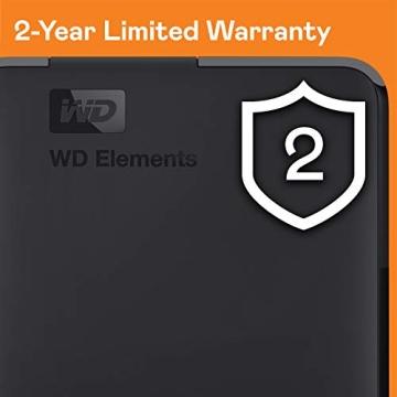 WD 5TB Elements Portable External Hard Drive for PC & Mac