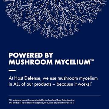 Mushroom Powder for Immune Support - 7 Species Blend - Host Defense