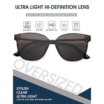 PORADAY One Piece Round Sunglasses for Women Trendy Rimless Diamond Setting Tinted Circle Sun Glasses Retro Gradient Shades（Gold/Gray）