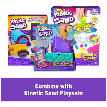 Kinetic Sand 10-Color Pack for Sensory Fun for Kids