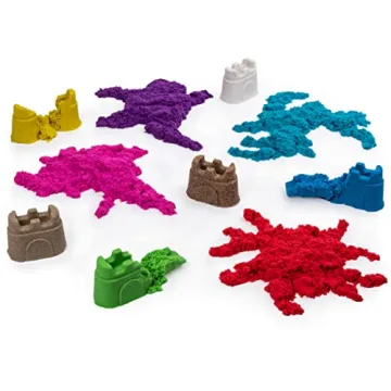 Kinetic Sand 10-Color Pack for Sensory Fun for Kids
