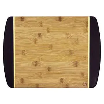Totally Bamboo Java Two-Tone Cutting Board 15" x 11"