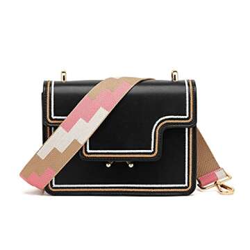 Adjustable Guitar Style Crossbody Bag Strap - Fashionable and Comfortable