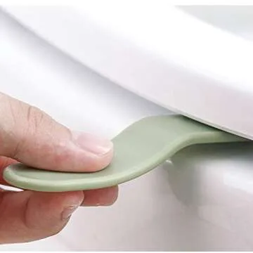 4-Pack Toilet Seat Pad Cover Lifter,Avoid Touching - Self-Adhesive Hygiene for Kids and Adult