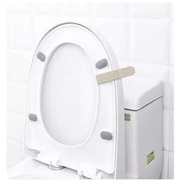 4-Pack Toilet Seat Pad Cover Lifter,Avoid Touching - Self-Adhesive Hygiene for Kids and Adult