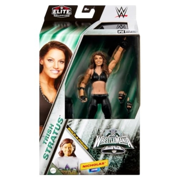 Mattel WWE Elite Trish Stratus WrestleMania Figure with BAF