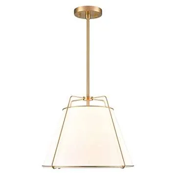 Light Society Lise Chandelier - Elegant Brass Pendant Lighting
