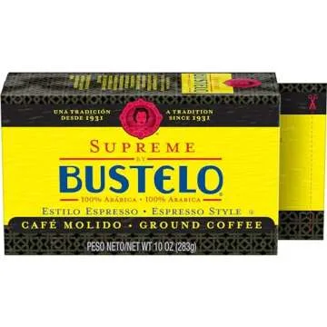Café Bustelo Supreme Espresso Dark Roast Ground Coffee