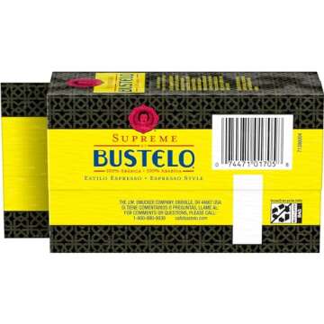 Café Bustelo Supreme Espresso Dark Roast Ground Coffee