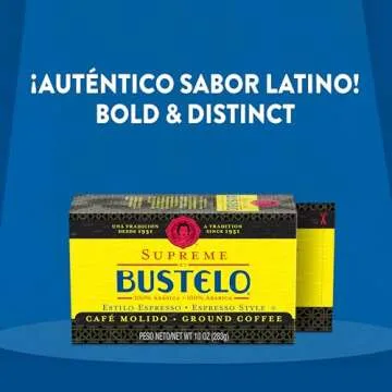 Café Bustelo Supreme Espresso Dark Roast Ground Coffee