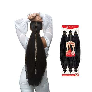 Outre Crochet Braids X-Pression Twisted Up 3X Springy Afro Twist 24" Hair