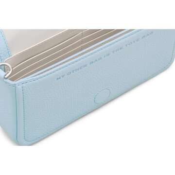 Marc Jacobs The Leather Mini Bag, Cloud Blue