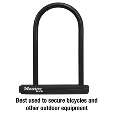Master Lock 8170D U-Lock for Ultimate Bike Security and Peace of Mind