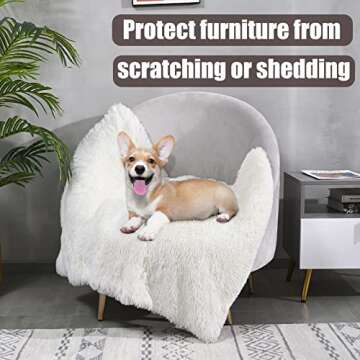 BENRON Cozy Reversible Dog Blanket - Soft and Washable 30x40