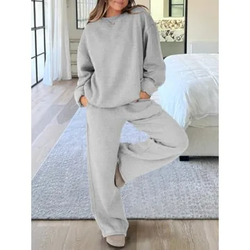 Stylish Caracilia Women's Fleece Lounge Set for Comfort