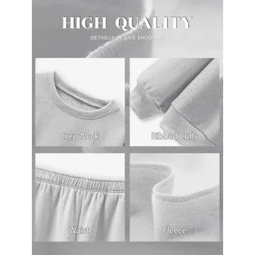 Stylish Caracilia Women's Fleece Lounge Set for Comfort