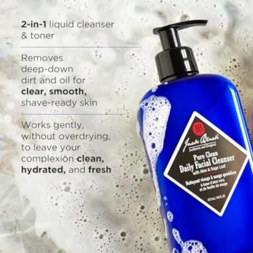 Jack Black Pure Clean Facial Cleanser for Men 16 Fl Oz