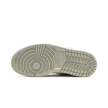 Nike Women's Air Jordan 1 High OG WMNS Seafoam, Seafoam/Healing Orange/White, 9W, 9