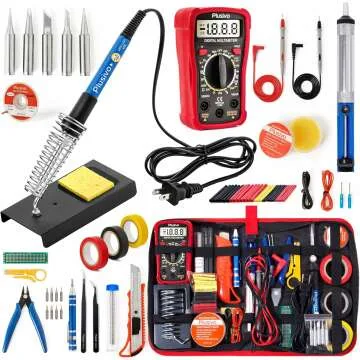 60W Soldering Iron Kit - Complete 30-in-1 Essentials