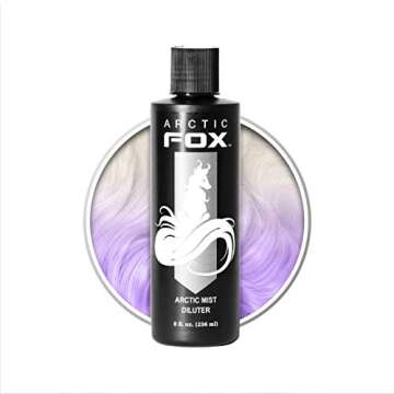 ARCTIC FOX Vegan and Cruelty-Free Semi-Permanent Hair Color Dye (8 Fl Oz, ARCTIC MIST DILUTER)