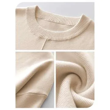 ANRABESS Women's Cozy Two Piece Lounge Sweater Set