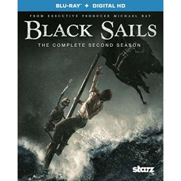 Black Sails Season 2 Blu-ray - Epic Pirate Adventure