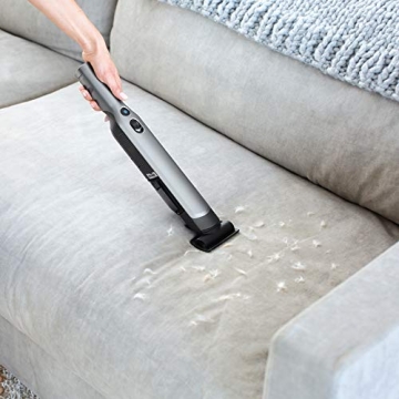 Shark WV201 WANDVAC Handheld Vacuum, Lightweight at 1.4 Pounds with Powerful Suction, Charging Dock, Single Touch Empty and Detachable Dust Cup,Graphite, Slate