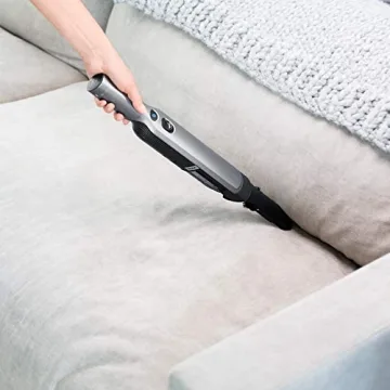 Shark WV201 WANDVAC Handheld Vacuum, Lightweight at 1.4 Pounds with Powerful Suction, Charging Dock, Single Touch Empty and Detachable Dust Cup,Graphite, Slate