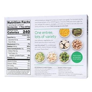 HMR Penne Pasta Entree | Convenient & Low-Calorie Meal