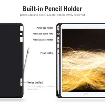 Stylish Vegan Leather iPad Air 3 & Pro 10.5 Case