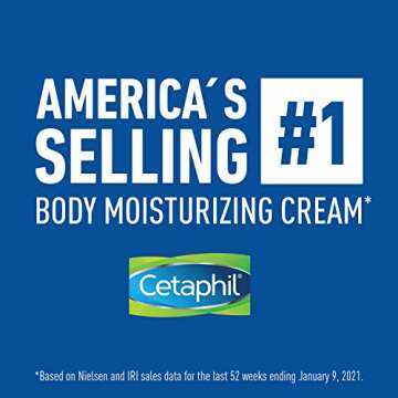Cetaphil Moisturizing Cream, 16oz (Pack of 3), Hydrating Moisturizer For Dry To Very Dry, Sensitive Skin, Body Cream Completely Restores Skin Barrier In 1 Week, Fragrance Free, Non-Greasy
