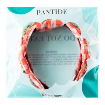 PANTIDE Thanksgiving Fall Jeweled Headband for Women Girls