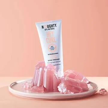 Noughty 97% Natural Hey Curl Scrunching Jelly, Hydrating Frizz Control Formula for Curly and Wavy Ha...