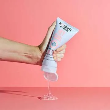 Noughty 97% Natural Hey Curl Scrunching Jelly, Hydrating Frizz Control Formula for Curly and Wavy Hair with Sea Kelp and Irish Moss, Sulphate Free Vegan Haircare 200ml