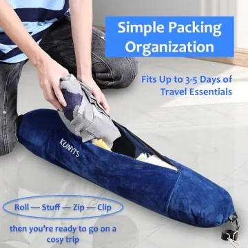 Kunyi's Travel Pillow: Optimize Your Comfort and Space