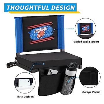 Comfortable Fragess Stadium Seat with Back Support