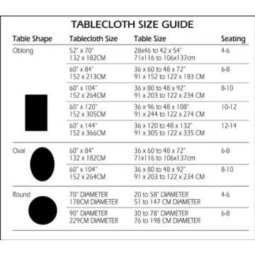 Benson Mills Flow Spillproof Fabric Tablecloth - Ivory/Ecru