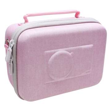 LTGEM Camera Case for Sony Alpha ZV-E10/ZV-1 - Portable Safety