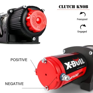 X-BULL 4500lbs Electric Winch with Wireless Remote Action