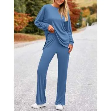 Stylish PRETTYGARDEN Women's 2 Piece Lounge Set - Cozy Comfort!