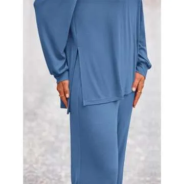 Stylish PRETTYGARDEN Women's 2 Piece Lounge Set - Cozy Comfort!