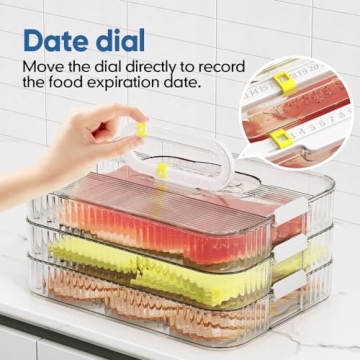 Moryimi Stackable Deli Meat Container for Organized Fridge