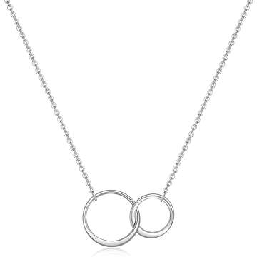 Sister Necklace in S925 Sterling Silver - Gift for Girls