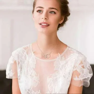 Sister Necklace in S925 Sterling Silver - Gift for Girls