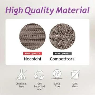 Necoichi Cat Scratcher Tower for All Cats Cozy and Stylish