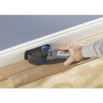 Dremel SM20-02 Saw-Max Tool Kit- 6 Amp- Small Compact Circular Power Saw with 4 Accessories and 2 Attachments- DIY Multi-Purpose Mini Hand Saw- Wood, Metal, Tile, Masonry, Flush & Plunge Cutter