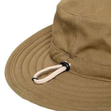 Insect Shield Men's Standard Brim Hat, Bark, One Size