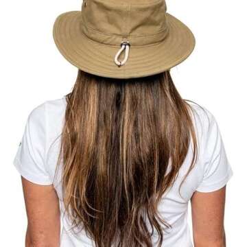 Insect Shield Men's Standard Brim Hat, Bark, One Size