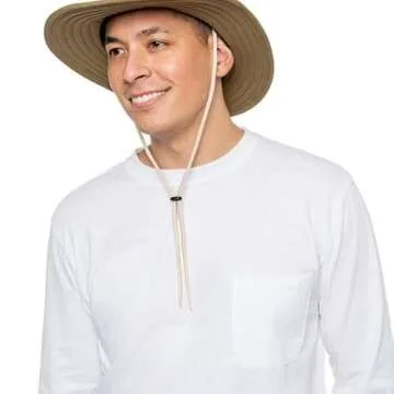Insect Shield Brim Hat for Outdoor Adventures & Sun Protection