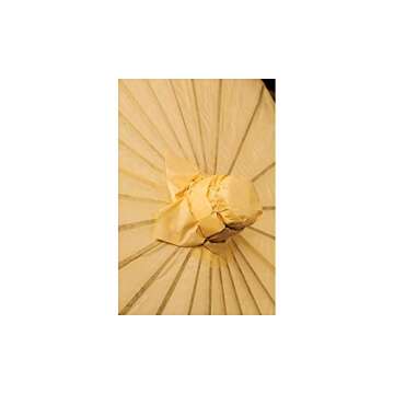 Luna Bazaar Paper Parasol - Elegant Sun Protection Umbrella